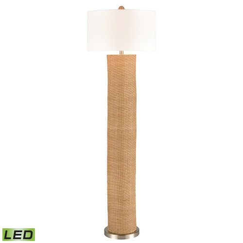 Mulberry Lane 64'' High 1-Light Floor Lamp - Natural - Includes LED Bulb (H0019-8015-LED)