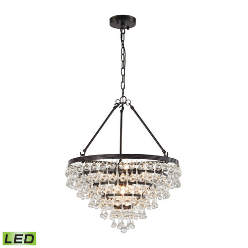 Ramira 19'' Wide 6-Light Chandelier - Oil Rubbed Bronze (31271/6-LED)