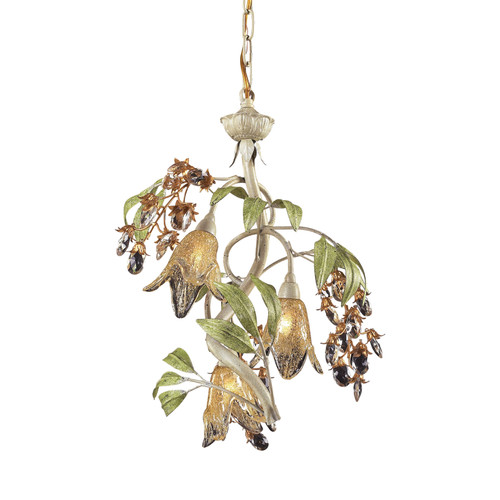 Huarco 16'' Wide 3-Light Chandelier - Sage Green (86051)