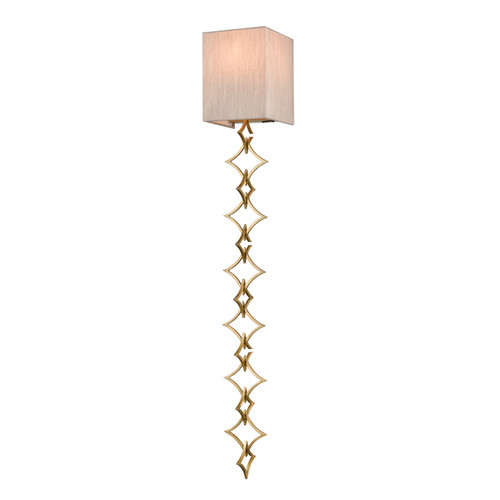 To the Point 9'' High 1-Light Sconce - Aged Brass (D4656)