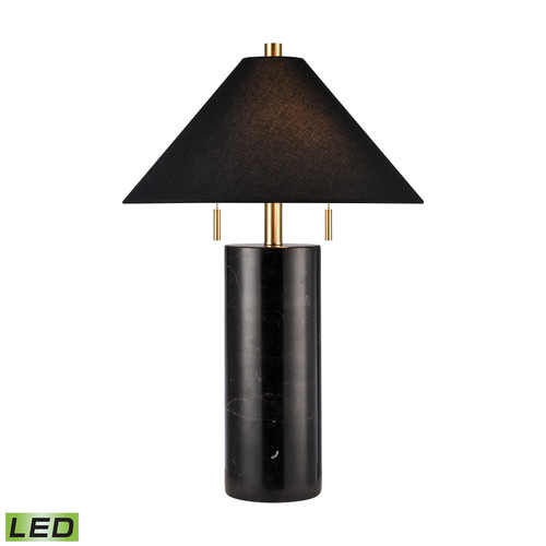 Blythe 26'' High 2-Light Table Lamp - Black - Includes LED Bulbs (H0019-10337-LED)