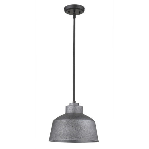 Barnes 1-Light Gray Convertible Pendant (1655GY)