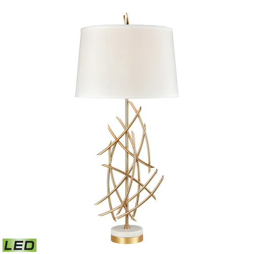 Parry 35.5'' High 1-Light Table Lamp - Gold - Includes LED Bulb (D3648-LED)