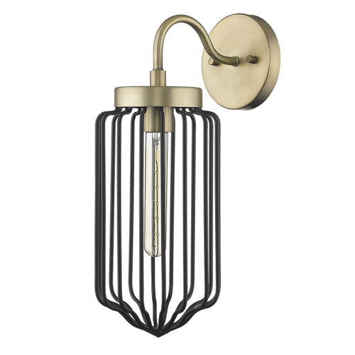 Reece 1-Light Aged Brass Sconce (IN41503AB)