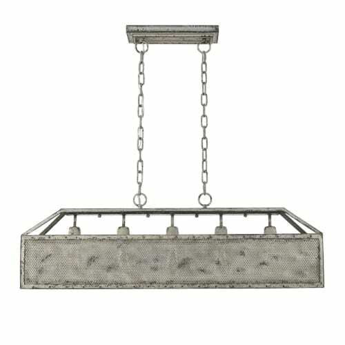 Iris 5-Light Aged Ivory Island Pendant (IN11511AI)