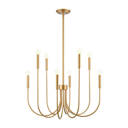 Ulla 28'' Wide 8-Light Chandelier - Gold (EC89885/8)