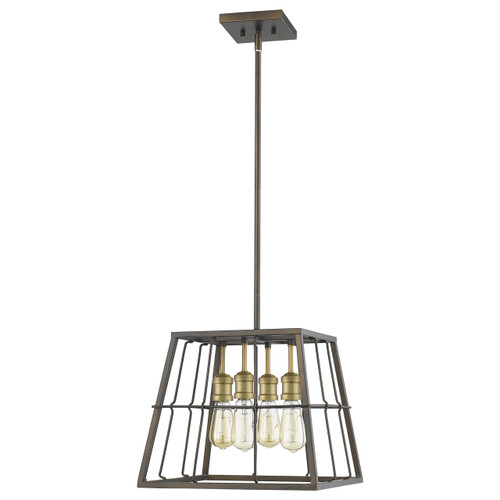 Charley 4-Light Oil-Rubbed Bronze Pendant (IN21051ORB)