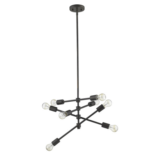 Calix 8-Light Oil-Rubbed Bronze Pendant (IN21160ORB)