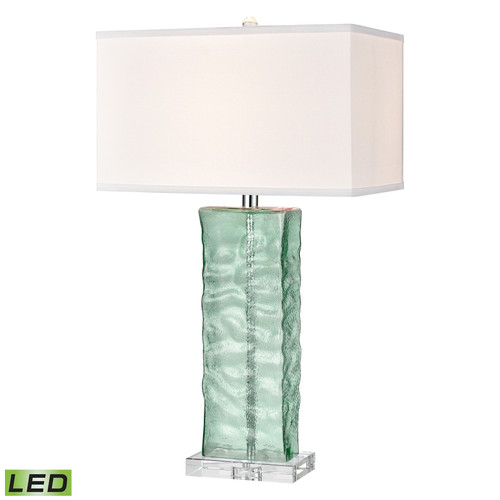 Arendell 30'' High 1-Light Table Lamp - Light Green - Includes LED Bulb (S019-7273B-LED)