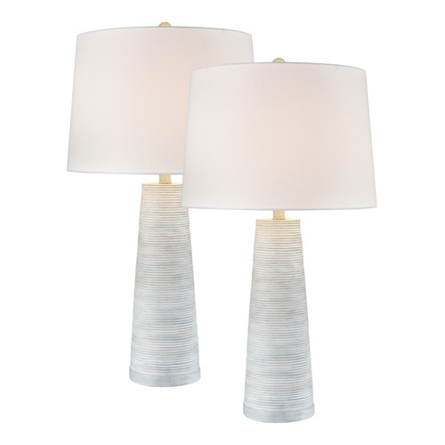 Kent 31'' High 1-Light Table Lamp - Set of 2 Light Blue (S0019-10289/S2)