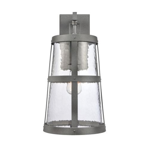 Dakota 18'' High 1-Light Outdoor Sconce - Distressed Zinc (69641/1)