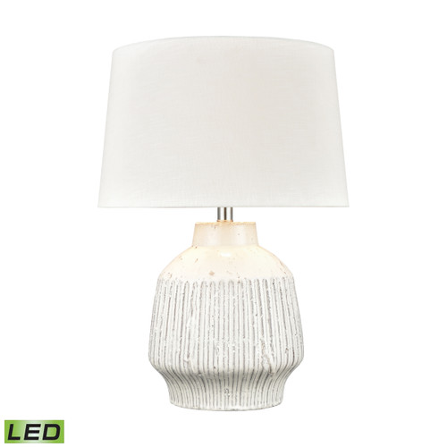 Rhoda 24'' High 1-Light Table Lamp - White - Includes LED Bulb (H0019-7992-LED)
