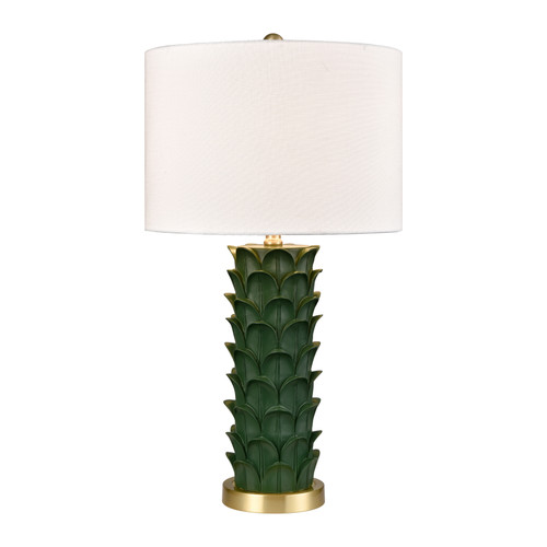 Beckwith 27'' High 1-Light Table Lamp - Dark Green - Includes LED Bulb (S0019-11152-LED)