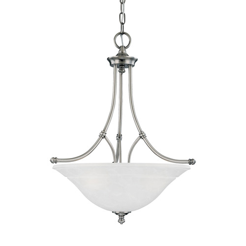 Harmony 21'' Wide 3-Light Pendant - Satin Pewter (SL824641)