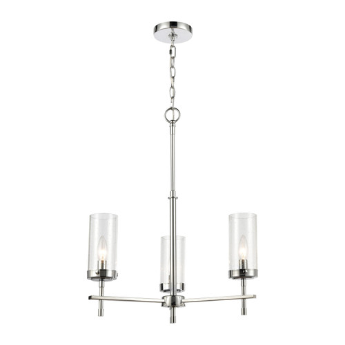 Melinda 21'' Wide 3-Light Chandelier - Polished Chrome (47305/3)