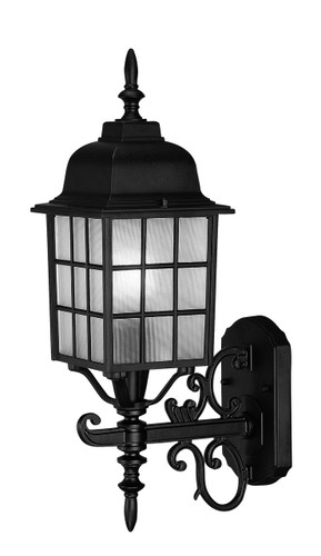 Nautica 1-Light Matte Black Wall Light (5301BK)