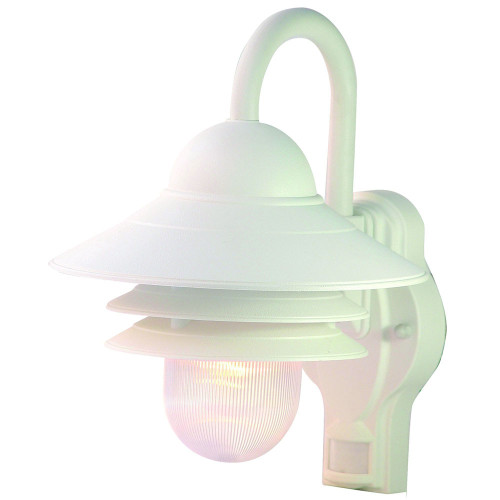 Mariner 1-Light Textured White Wall Light (82TWM)