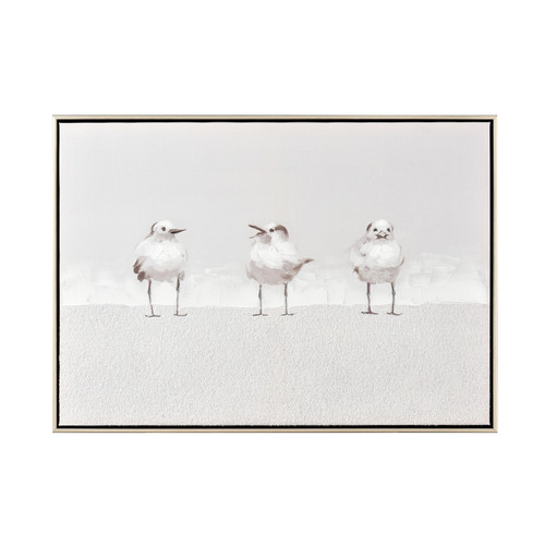 Three Gulls Framed Wall Art (S0017-10703)