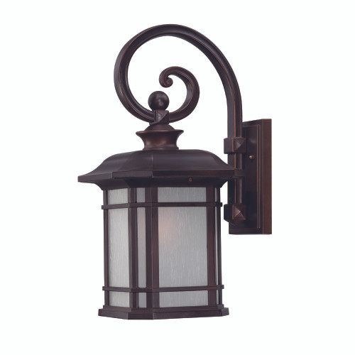 Somerset 1-Light Architectural Bronze Wall Light (8112ABZ)