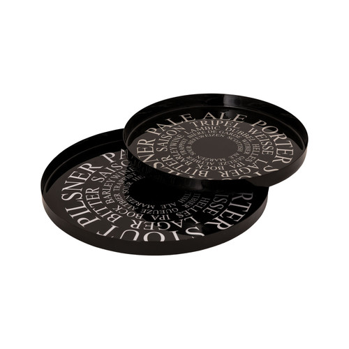 Beer Style Enamel Trays (Set of 2) (TRAY065)