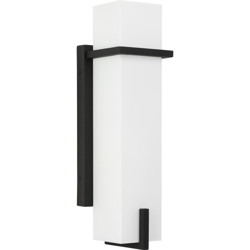 Antrim Collection One-Light Black Modern Medium Outdoor Wall Lantern (P560362-031)