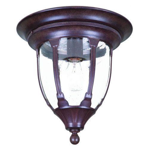 Suffolk 1-Light Burled Walnut Ceiling Light (5063BW)