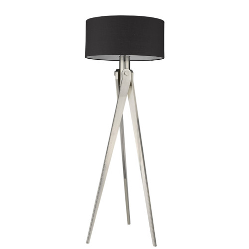 Sangallo 1-Light Satin Nickel Floor Lamp (TF70015SN)