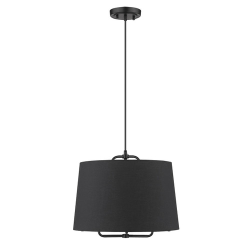 Lamia 1-Light Matte Black Mini Pendant (TP30030BK)