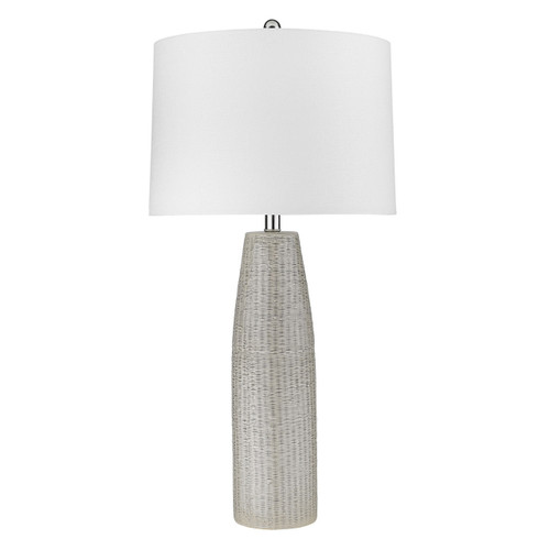 Trend Home 1-Light Polished Nickel Table Lamp (TT80157)