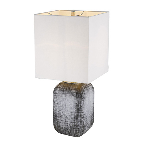 Trend Home 1-Light Polished Nickel Table Lamp (TT80158)