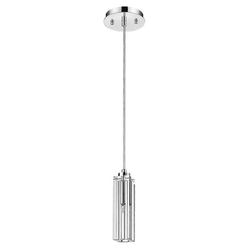 Solo 1-Light Polished Chrome Pendant (A800026-1-S)