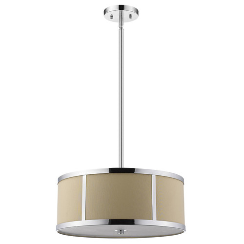 Butler 2-Light Polished Chrome Pendant (TP7599)