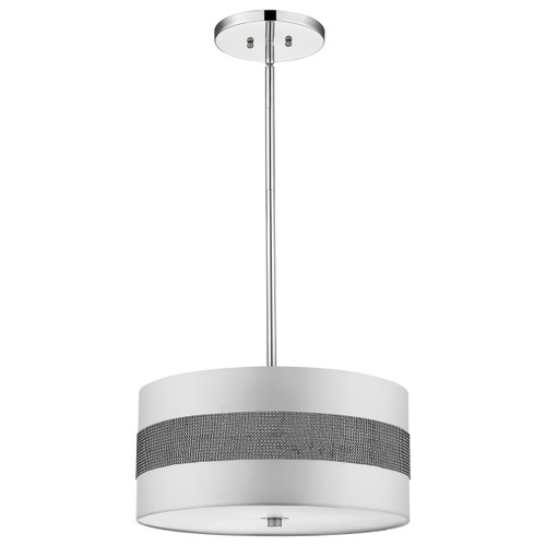 Harmony 3-Light Metallic Silver Pendant (BP9709)