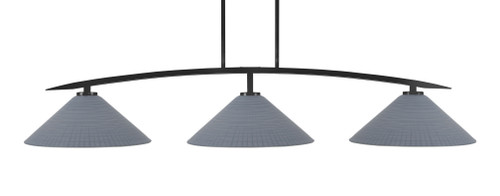 Kurve 3 Light Bar, Matte Black Finish, 16" Gray Matrix Glass (3733-MB-4012)