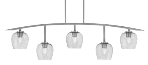 Kurve 5 Light Bar, Graphite Finish, 6" Smoke Bubble Glass (3745-GP-4812)