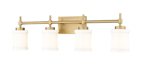 Cadoc 4 Light Vanity in Modern Gold (622-4V-MGLD)