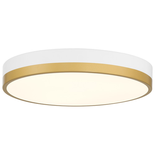 Coco 1 Light LED Flush Mount (20823LEDD-WWA/WHT)