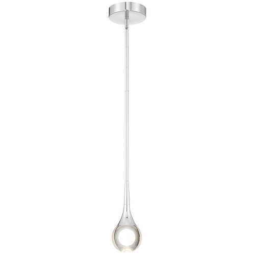 Georgia 1 Light 3CCT LED Pendant (62115LEDDCS-CH/CRY)