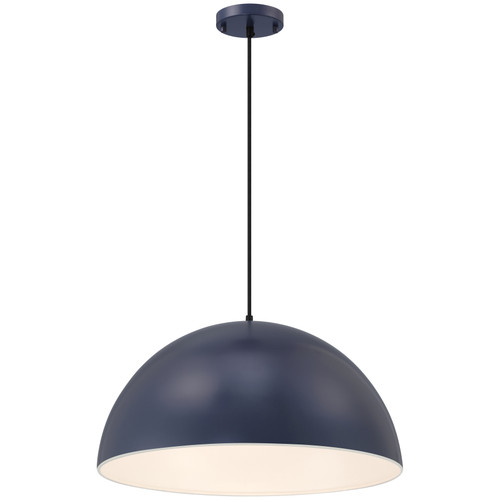 Huck 1 Light Pendant (23768-NVY)