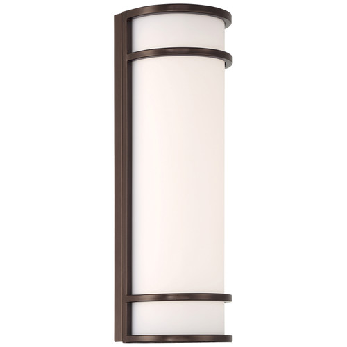 Cove Bronze 120-277V Emergency Back Outdoor LED Light (20106LEDMGEM-BRZ/ACR)
