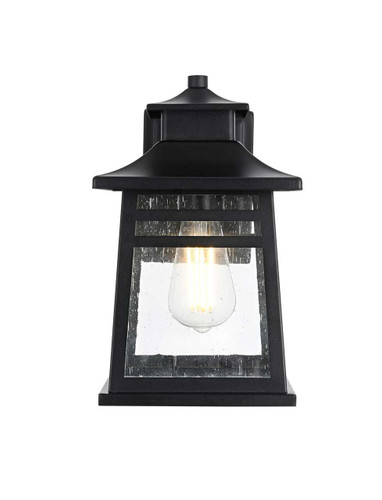 Bambrey 7 Inch Outdoor Wall Sconce In Black (OD352W12BK)