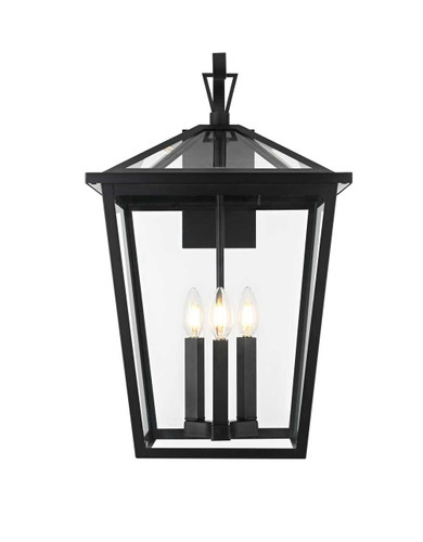 Oxford 14 Inch Outdoor Wall Sconce In Black (OD334W23BK)