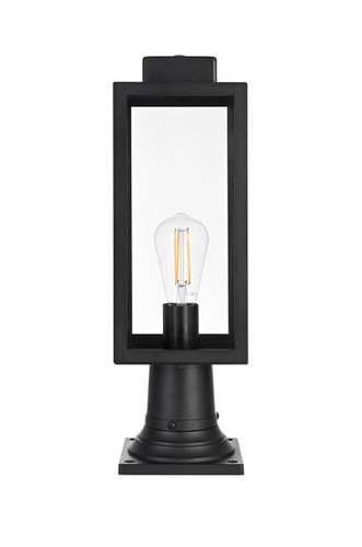 Hilton 6 Inch Outdoor Post Light In Black (OD330P19BK)