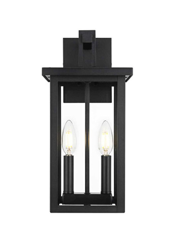 Venango 7 Inch Outdoor Wall Sconce In Black (OD324W15BK)