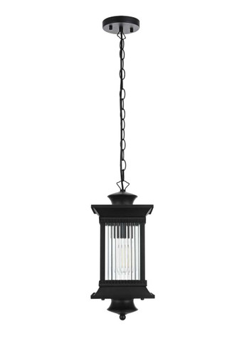 Collins 7.5 Inch Outdoor Pendant In Black (OD316H18BK)