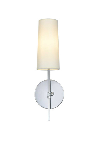 Elegant Furniture and Lighting Mel 5 Inch Wall Sconce In Chrome (LD6004W5C)