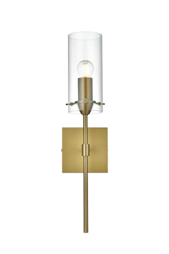 Elsreth 4.5 Inch Wall Sconce Clear Shade In Satin Gold (LD2361SG)