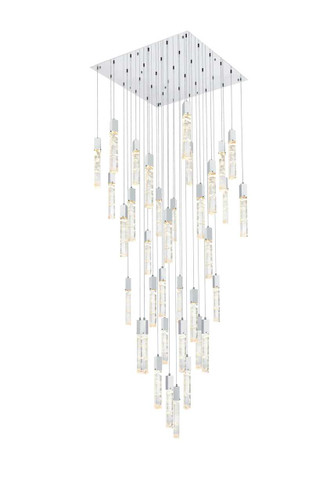 Aurora 42 Inch Chandelier In Chrome (2088G42C)