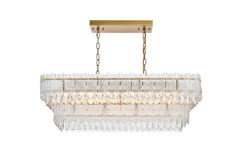 Emilia 37 Inch Chandelier In Satin Gold (1780G37SG)