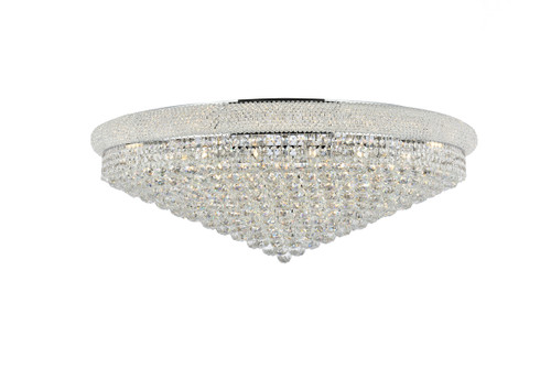 Primo 30 Light Chrome Flush Mount Clear Royal Cut Crystal (V1800F42C/RC)